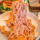 这家bistro有少女心爆棚🌸粉色浪漫意面