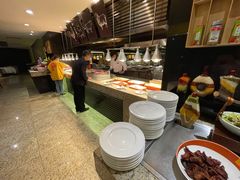 自助取餐区-上海锦江汤臣洲际大酒店壹阶层