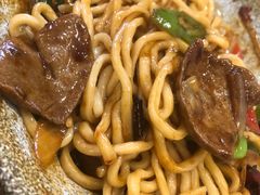 小炒猪肝拌面-醉牛腩·面小馆