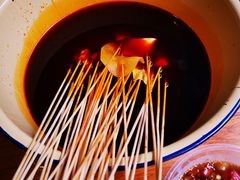 -拈签一笑黄牛肉辣卤串串