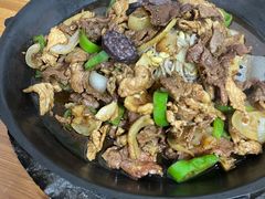 猪牛混炒-朝族高丽火盆(长白山总店)