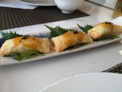 黑椒三文鱼酥-五号茶居·新派粤菜·岭南五号酒店(沿江中路店)