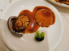 菠菜拌鲍鱼边-大铁勺新津菜(东丽阳光新业广场店)