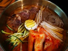 荞麦冷面-明洞阿姨·韩式酱蟹烤肉·创意料理(三元桥店)