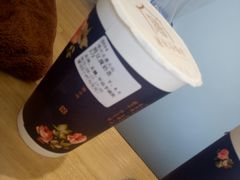 绢豆腐奶茶+甲仙芋-厝内小眷村(福州永嘉天地店)