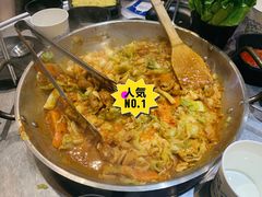 大铁板烤辣鸡-山·烤辣鸡韩国料理(西溪路店)