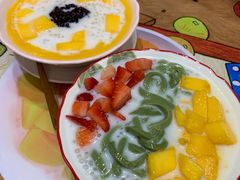 士多啤梨芒果绿茶拉面-甜心妈妈·榴莲星级糖水(北京路总店)