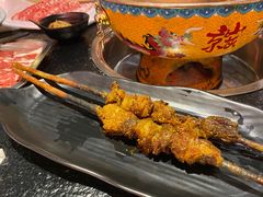 烤红柳枝羊肉串-京炭铜锅涮肉·羊蝎子·羊肉炉(保利·时光里店)