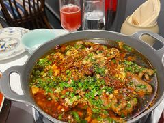 水煮牛肉-小河盐帮·私家菜·烤鸭(三元桥·霄云路店)