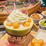 福州 这是什么神仙鱼火锅[调皮]蜜瓜冰太爽啦
