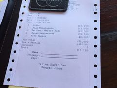 账单-DiAtas by Art Cafe Bumbu Bali