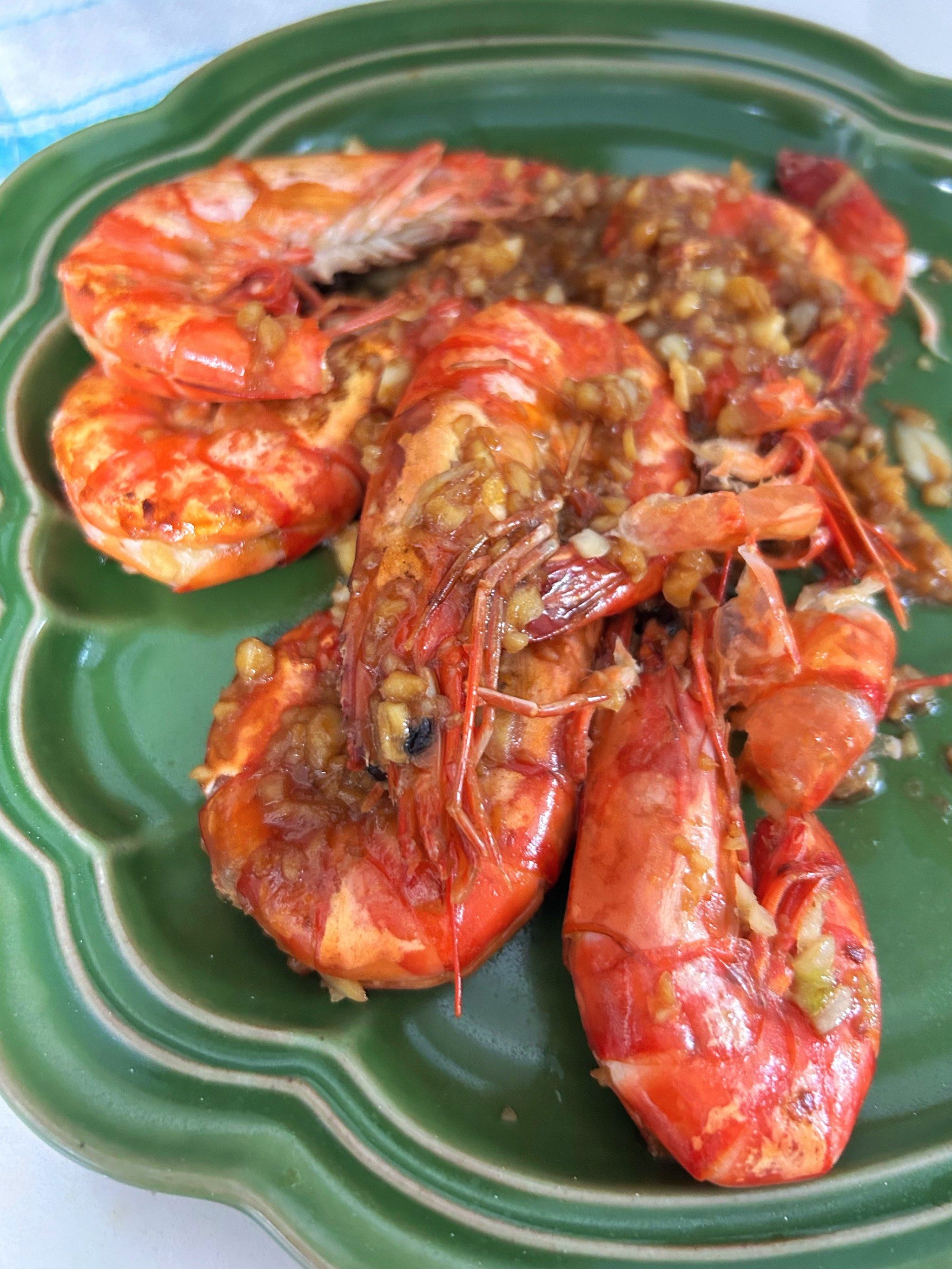 芥末黄油蒜蓉虾是永远的爱