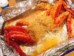 锡纸烤帝王蟹-烧货·活海鲜炭烧(湖滨商业街店)