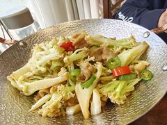 干锅有机花菜-民间小灶(亭林店)