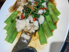 青花椒蒸笋壳鱼-猪肉婆私房菜(容桂总店)