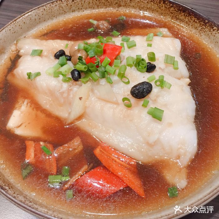 甘树子豉汁蒸鱼