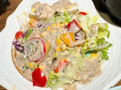 拌蔬菜-明洞阿姨·韩式酱蟹烤肉·创意料理(三元桥店)