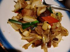 胡葱炒腊肉-老阿爸鲜鱼土菜(昆山花桥店)