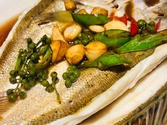 葱椒鲈鱼-绿茶餐厅(成都大悦城店)