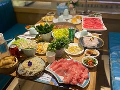 青瓷双味锅-青瓷火锅料理(西单大悦城店)
