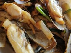 葱姜炒蛏子-东河市场
