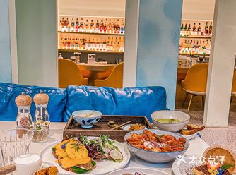 超高颜值地中海brunch餐厅