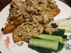 虾酱饽饽-天津乾毓德饭庄·清真传统炒菜·海鲜烧烤(咸阳路店)