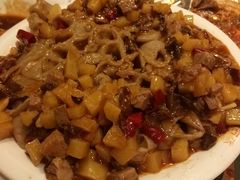 台蘑羊肉浇莜面-山西派(桥东街店)