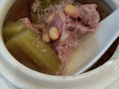 凉瓜龙骨炖盅-膳心记-明火四宝煲仔饭(燕南店)