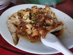 蒜子蒸西江钳鱼鳍-荣兴河鲜楼