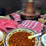 终于吃到了心心念念的宝鸡油泼辣子铜锅涮肉
