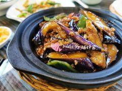 肉沫茄子煲-自游人·美食一楼·地道徽菜(三十年名店)