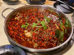 中辣锅底-味之绝热血美蛙鱼火锅(中坝店)