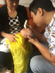 点击看大图 -龙文宝贝上门婴儿理发满月剃胎毛(总店)