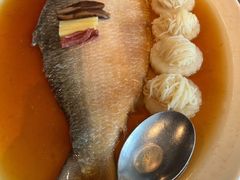 清蒸鲥鱼配面盏-苏浙总会(国金中心店)