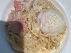 温泉蛋培根意面-萨莉亚意式餐厅(杭州西溪龙湖天街店)