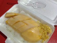 -芒果糯米饭摊子