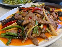 火爆猪肝-懒人盐府人家(航天桥店)