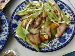 莴笋炒腊肉-生态苑农庄(十里画廊遇龙河店)
