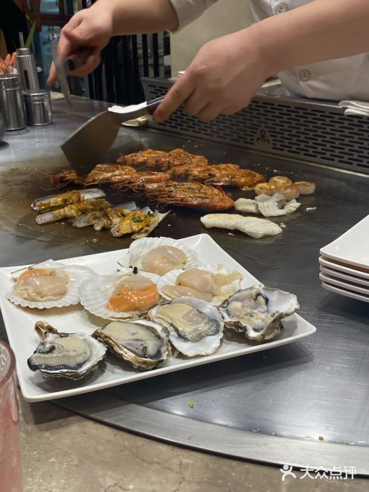 大渔铁板烧(大悦城店)黑虎虾图片