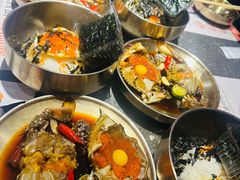 -草家酱蟹炭火烤肉店(珲春南路一店)