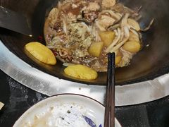-土灶台东北大块肉烧烤(风景城邦店)