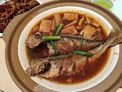 渔村烧黄花鱼-吕氏疙瘩汤·新派鲁菜(东城万达广场店)