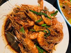 油爆基围虾-老头儿油爆虾·知味杭州(爱琴海购物中心)