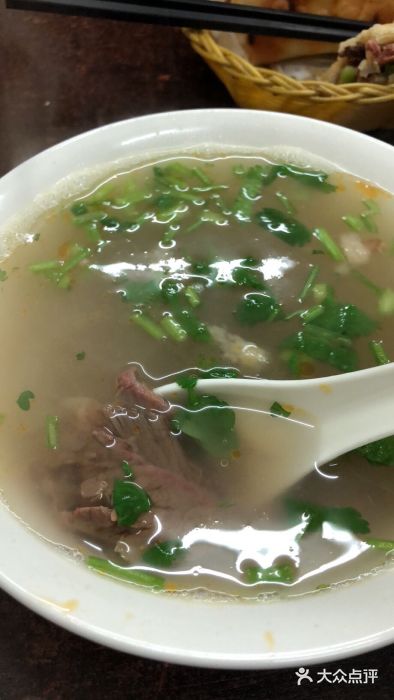 驴肉火烧(团结湖店)驴肉粉丝汤图片