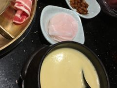 腌萝卜片-猪啊牛呀羊啊铜盘烤肉(正大广场店)