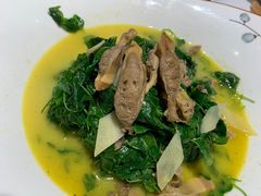 蚌肉金花菜-欣旺·迎宾楼·百年无锡菜