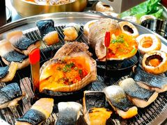 -围炉肉舍•炭烤活鳗•丹东海鲜烤肉(步行街店)