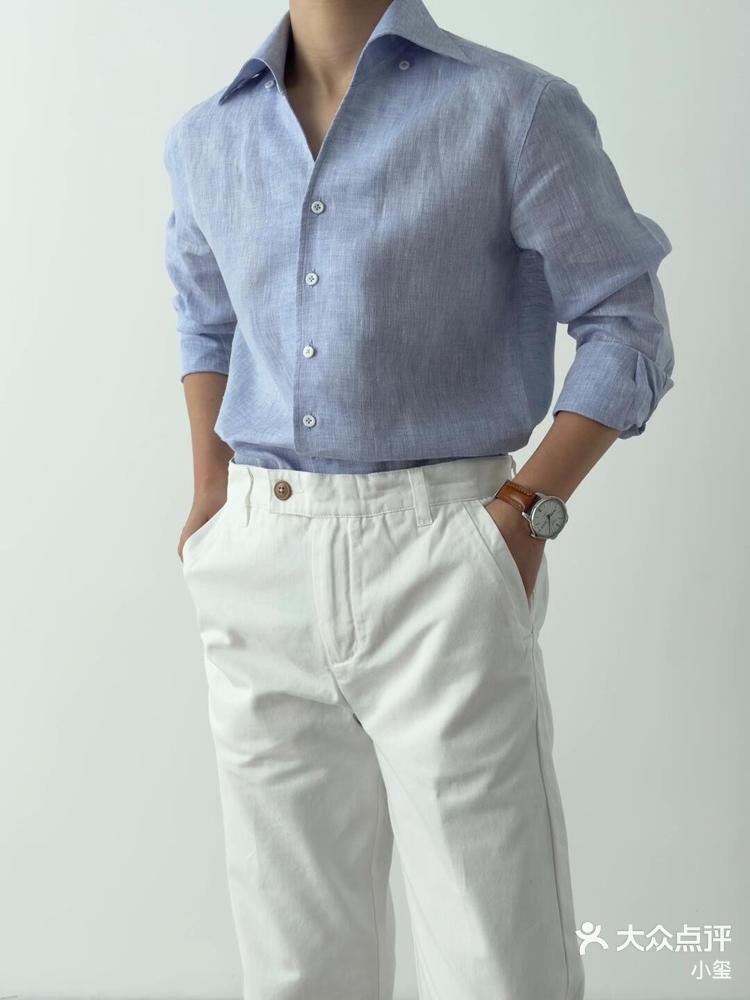 舜玺西装定制男士衬衫夏日风