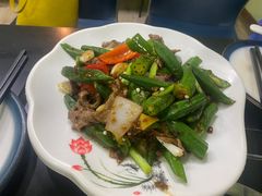 清炒秋葵-大富蚝乌东哥饭店·石锅鱼杂·柠檬鸭(革新路店)